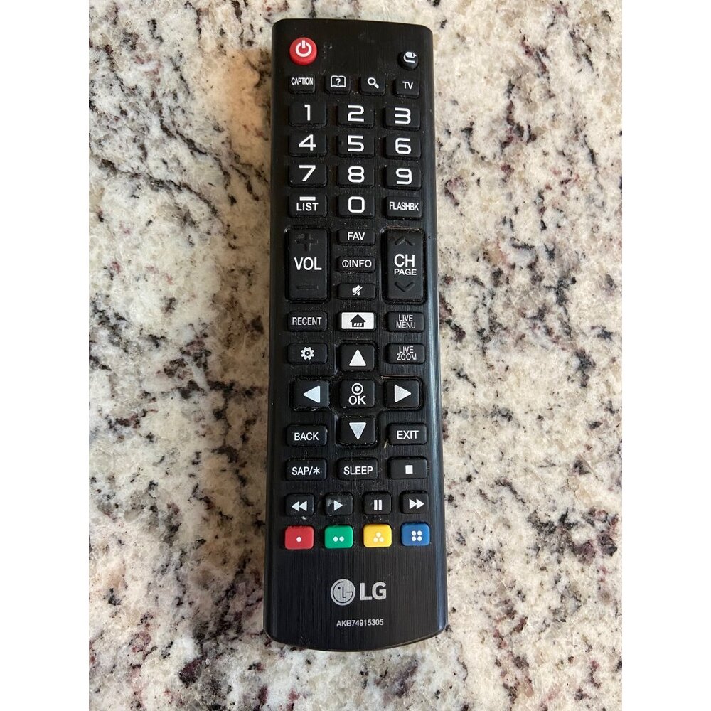 LG TV Remote AKB74915305 Replacement Remote Control Black Tested Working